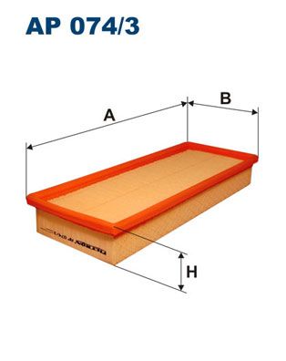 Air Filter FILTRON AP 074/3