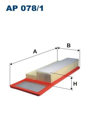 Air Filter FILTRON AP 078/1