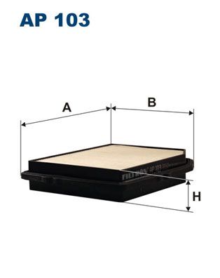 Oro filtras FILTRON AP103