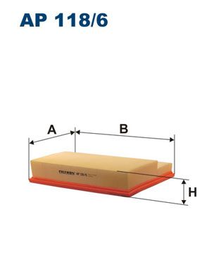 Oro filtras FILTRON AP 118/6