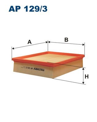 Повітряний фільтр FILTRON AP129/3