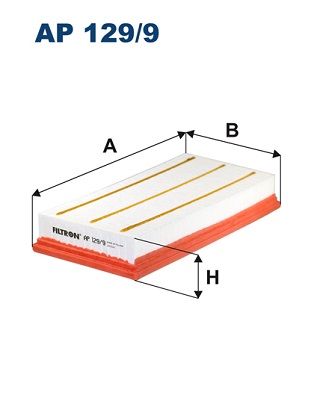 Повітряний фільтр FILTRON AP 129/9