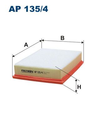 Повітряний фільтр FILTRON AP 135/4