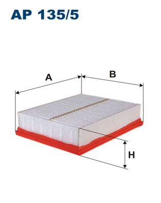 Air Filter FILTRON AP 135/5