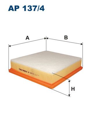 Повітряний фільтр FILTRON AP 137/4
