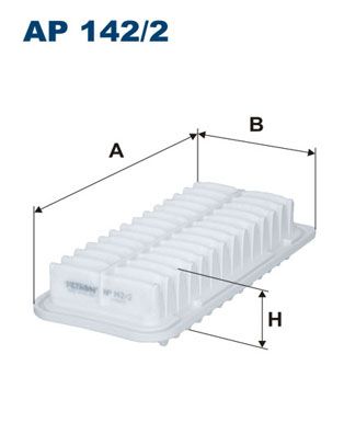 Air Filter FILTRON AP 142/2