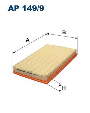 Повітряний фільтр FILTRON AP 149/9