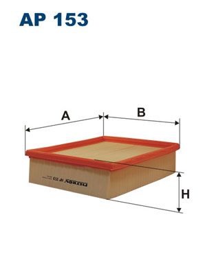 Повітряний фільтр FILTRON AP 153