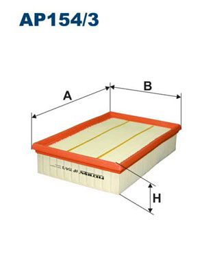 Air Filter FILTRON AP 154/3