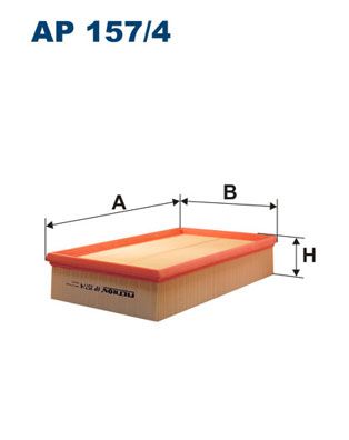 Повітряний фільтр FILTRON AP 157/4