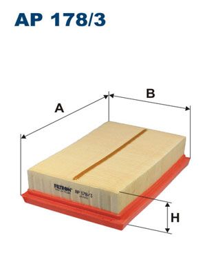 Повітряний фільтр FILTRON AP 178/3