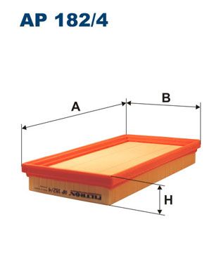Повітряний фільтр FILTRON AP 182/4