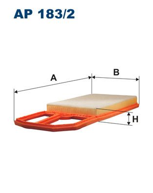 Повітряний фільтр FILTRON AP 183/2