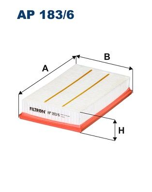 Air Filter FILTRON AP 183/6