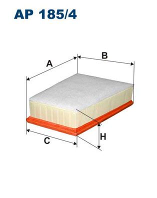 Air Filter FILTRON AP 185/4