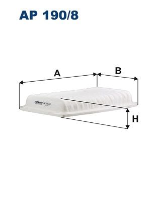Air Filter FILTRON AP 190/8