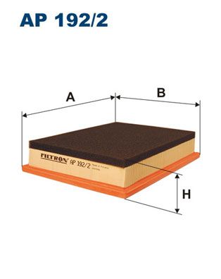 Повітряний фільтр FILTRON AP 192/2