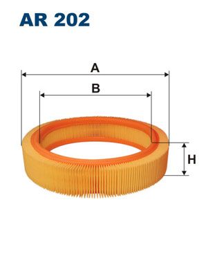 Oro filtras FILTRON AR 202