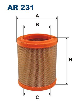 Повітряний фільтр FILTRON AR 231