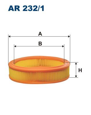 Повітряний фільтр FILTRON AR 232/1