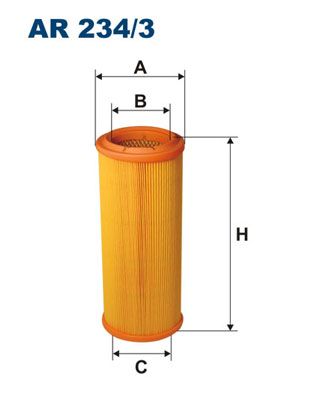 Air Filter FILTRON AR 234/3