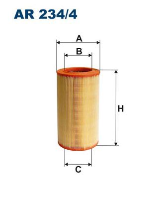 Повітряний фільтр FILTRON AR 234/4