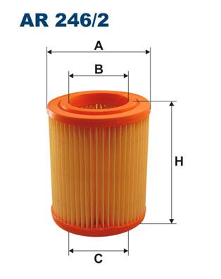 Повітряний фільтр FILTRON AR246/2