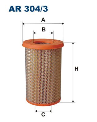 Air Filter FILTRON AR 304/3