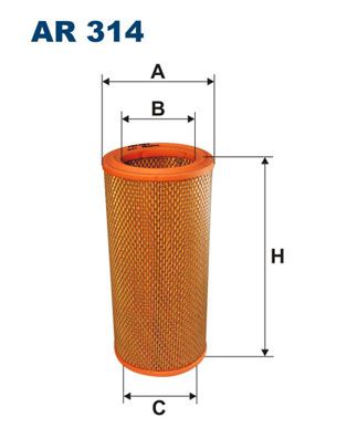 Air Filter FILTRON AR 314