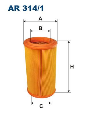 Повітряний фільтр FILTRON AR 314/1