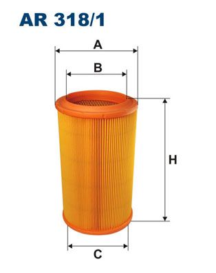 Повітряний фільтр FILTRON AR 318/1