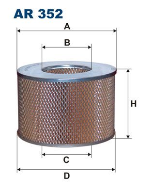 Oro filtras FILTRON AR 352