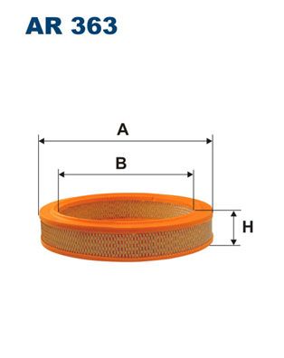 Air Filter FILTRON AR363