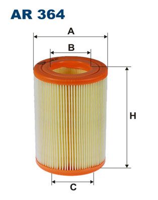 Air Filter FILTRON AR364