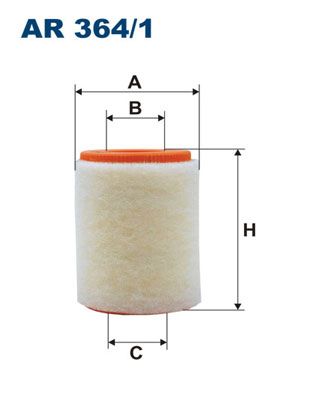 Повітряний фільтр FILTRON AR 364/1