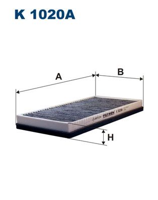 Фільтр, повітря у салоні FILTRON K 1020A