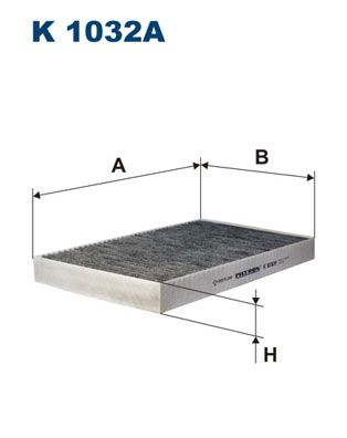 Filter, cabin air FILTRON K 1032A