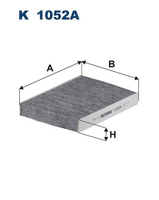 Фільтр, повітря у салоні FILTRON K1052A