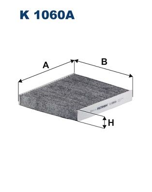 Filtras, salono oras FILTRON K 1060A