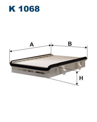 Filtras, salono oras FILTRON K 1068