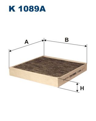 Filter, cabin air FILTRON K 1089A