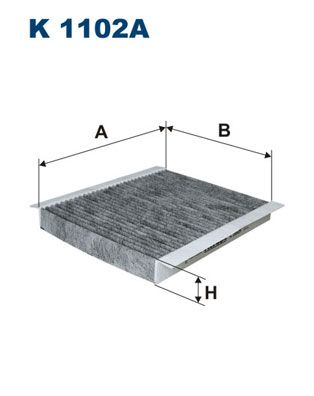 Фільтр, повітря у салоні FILTRON K 1102A