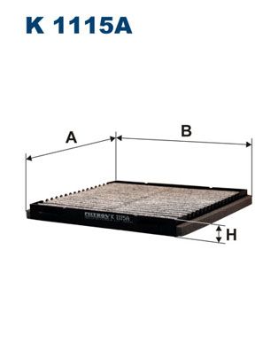 Фільтр, повітря у салоні FILTRON K 1115A
