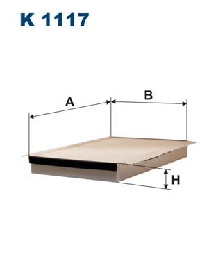Фільтр, повітря у салоні FILTRON K 1117