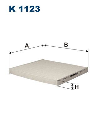 Filter, cabin air FILTRON K 1123