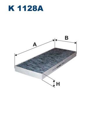 Filter, cabin air FILTRON K 1128A