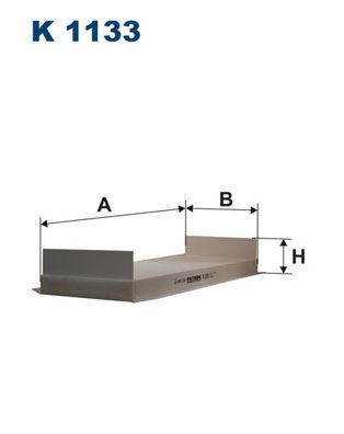 Filtras, salono oras FILTRON K 1133