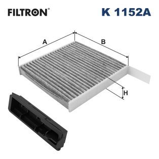 Фільтр, повітря у салоні FILTRON K 1152A