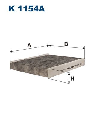 Filtras, salono oras FILTRON K 1154A