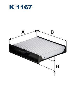 Filter, cabin air FILTRON K 1167